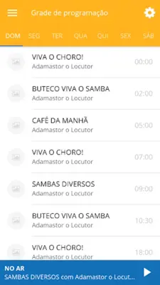 Rádio Viva o Samba android App screenshot 4